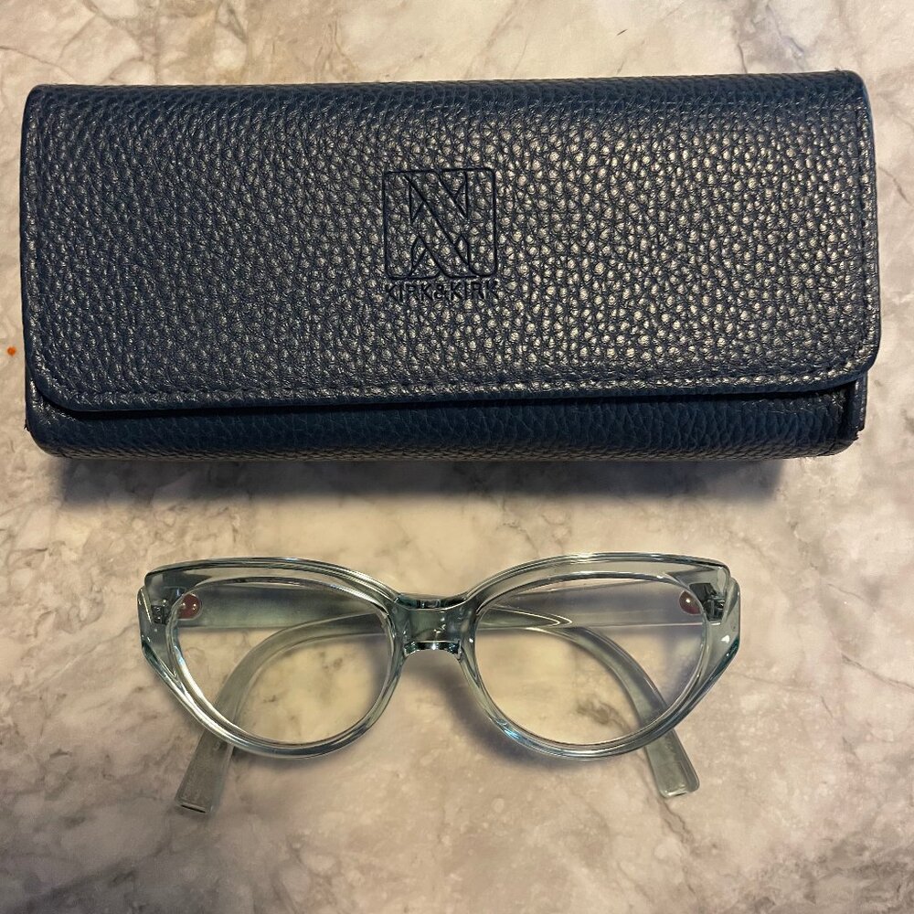 Kirk&Kirk Green Acrylic Eyeglasses